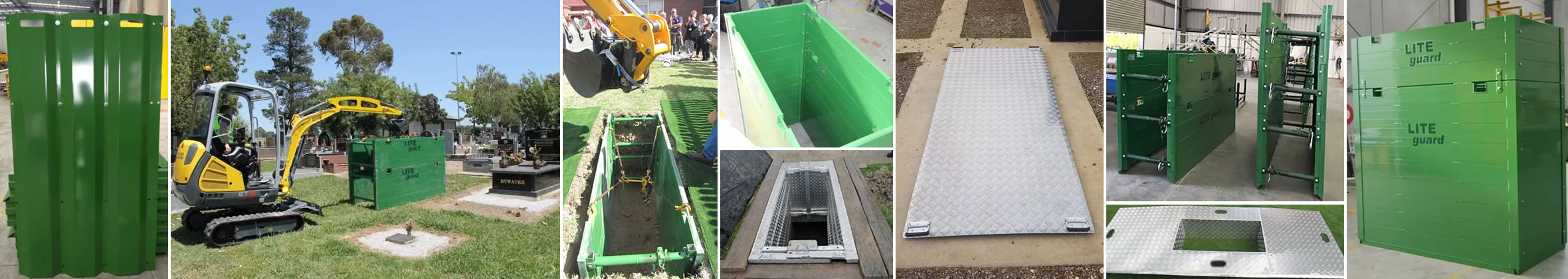LITE guard Grave Shoring System